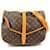 Louis Vuitton Saumur 35 Monogram Shoulder Bag Brown Cloth  ref.2620194