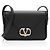 Valentino Garavani Borsa a Spalla Piccola in Pelle di Vitello Valentino Nero