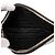 Bolsa de ombro de couro com placa de logo triangular Prada 2VH129 Preto - vista 4