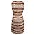 Vestido de tweed de Chanel con pelo de cabra Castaño - vista 2