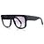 Alaïa Azzedine Alaia Black rectangular gradient sunglasses