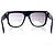 Alaïa Azzedine Alaia Black rectangular gradient sunglasses - view 4