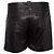 Schwarze Leder-Shorts von Barbara Bui - Ansicht 2