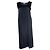 Abito blu JIL SANDER con bordi grezzi