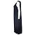 Abito blu JIL SANDER con bordi grezzi - vista 2