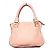 Chloé Borsa Marcie piccola in pelle Chloe in rosa Fallow - vista 2