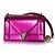 Borsa a tracolla Diorama metallica Christian Dior Rosa