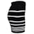 Falda de rayas elásticas Rag & Bone Negro  - vista 3