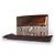 Gucci Python-Leder-Clutch mit metallischem Klappdeckel Braun - Ansicht 2