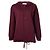 Sudadera oversized Balenciaga en Burdeos Roja