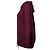 Sudadera oversized Balenciaga en Burdeos Roja - vista 2