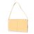 Donna Karan Borsa a spalla in pelle DKNY gialla morbida Giallo