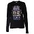 Camicia nera a maniche lunghe KENZO con stampa Nero