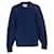 Blauer Acne Rundhals-Pullover  - Ansicht 1