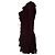 Autre Marque Realisation black wrap dress with dots - view 4