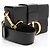 30 Montaigne Bolsa de Ombro Montaigne 30 em Couro de Bezerro Dior Preto - vista 2