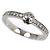 Timeless Chanel Camelia Pt950 Platin-Diamantring Silber Metallisch