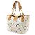 Louis Vuitton Monogram Multicolor Annie GM Tote Bag Weiß - Ansicht 2