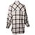 IRO Checkered wool coat Brown Beige - view 2