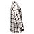 IRO Checkered wool coat Brown Beige - view 3