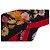 Sciarpa stampata floreale Gucci con bordo rosso Multicolore - vista 4