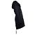 Parka de piel negra con capucha Woolrich Negro - vista 3