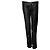 Calças cigarrete de couro Isabel Marant Étoile Preto