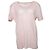 Camiseta de clay rasgada IRO en rosa