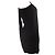 Diane Von Furstenberg einseitig drapiertes Kleid Schwarz - Ansicht 4