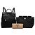 Zaino in tela e pelle Herbag AdPM di Hermès Nero - vista 7