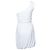 Robe drapée à une épaule Pinko Blanc - vue 3