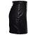 Falda de cuero Gianni Versace con alfileres de Medusa Negro - vista 3