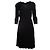 Ba&sh Oriane Kleid in Schwarz