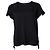 Top nero a maniche corte By Malene Birger