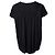Top nero a maniche corte By Malene Birger - vista 2