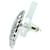 Timeless Orecchini Chanel Pierce Bianco  - vista 3