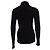 Autre Marque Schwarzer Ripp-Turtleneck von Goldsign - Ansicht 2