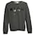 Grüner Rundhals-Pullover mit MSGM-Logo  - Ansicht 1