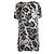 Stella Mc Cartney Vestido camiseta de leopardo Stella McCartney Gris