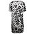 Stella Mc Cartney Vestido camiseta de leopardo Stella McCartney Gris - vista 3