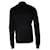 Balmain  Gestreifter Lurex-Rollkragenpullover Schwarz  - Ansicht 2