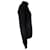 Balmain  Gestreifter Lurex-Rollkragenpullover Schwarz  - Ansicht 3