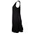 Vestido Victoria Beckham con ribete de volantes Negro - vista 4