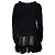 Maison Martin Margiela Suéter combo de cuello redondo Maison Margiela Negro - vista 3