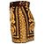 Bermuda impresso Barocco de Gianni Versace Couture Marrom - vista 3