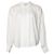 Blusa bordada y arrugada IRO Blanco Crudo