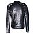 Iro Sequinned biker jacket in grey - view 3