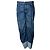 Jeans recortados plegados Bottega Veneta Azul