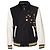 Dsquared2 Bomberjacke mit Lederärmeln Weiß