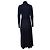 Abito maxi stretch blu navy Filippa K Sport - vista 2